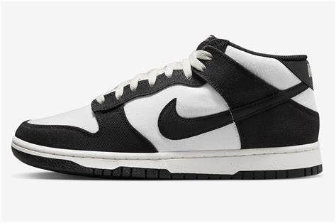 nike dunk mid panda|Nike black panda dunk low.